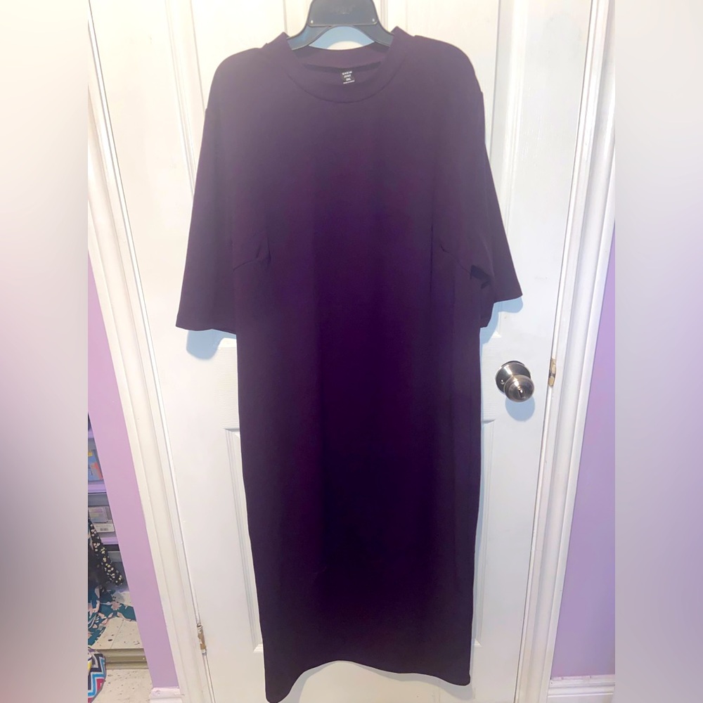 Long Purple Dress